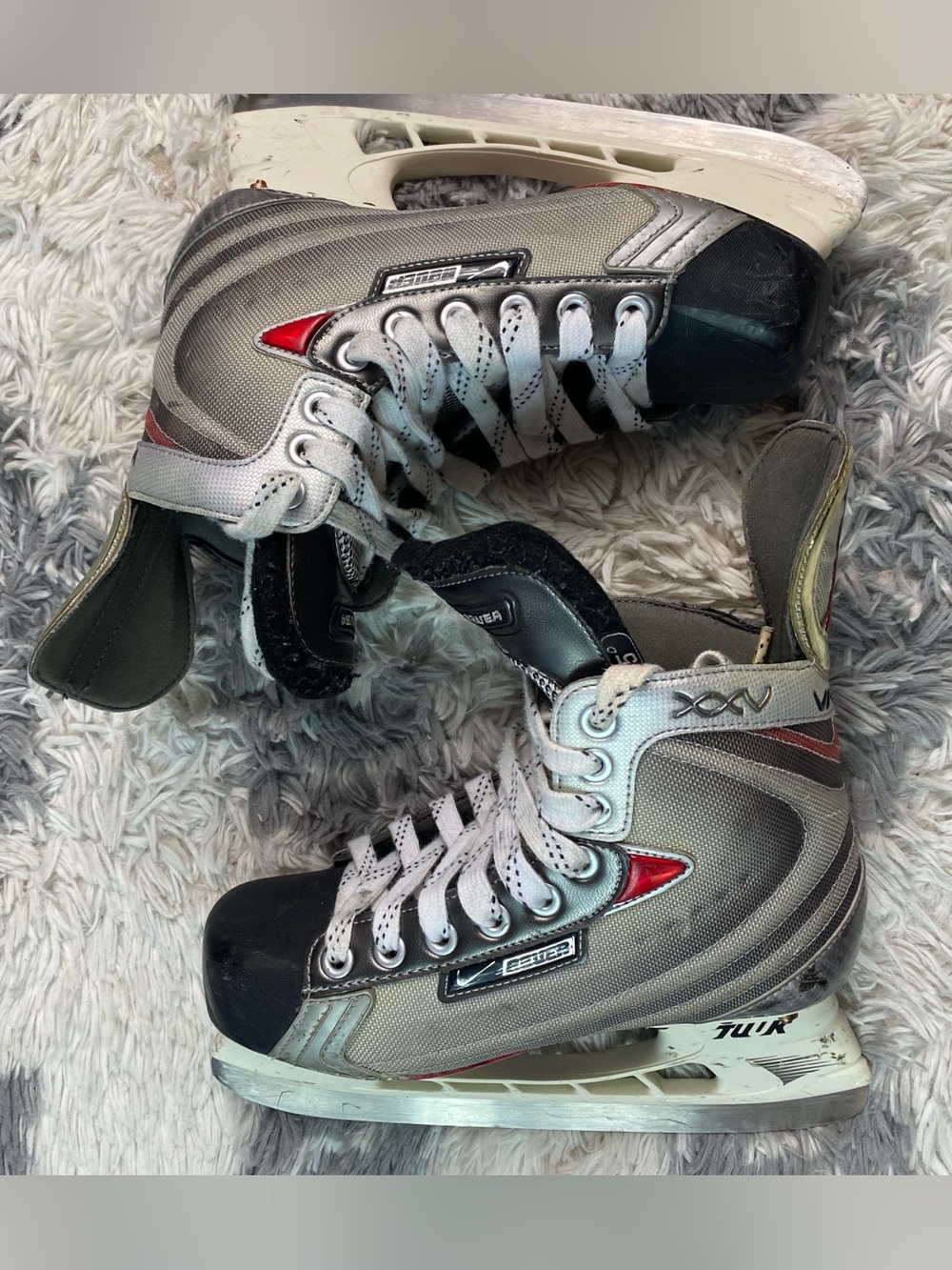 Nike Bauer Ice Skates Hockey Lightspeed 2 TUUK Men's Sz 5R/6